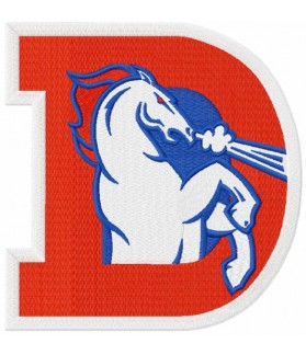 Embroidered Patch DENVER BRONCOS