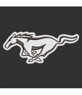 Embroidered patch FORD MUSTANG