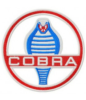 AC COBRA Parche bordado