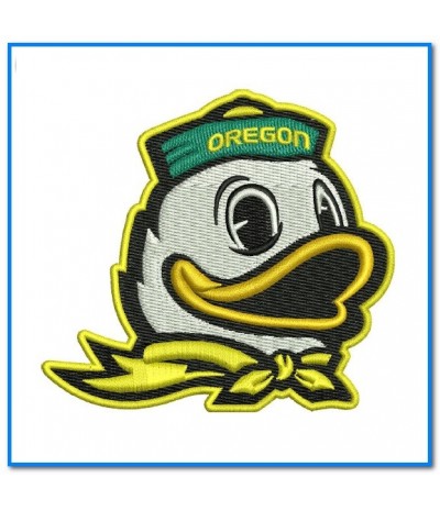 Oregon Ducks University GESTICKTER PATCH