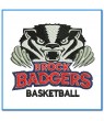 Brock Badgers Basketball IRON PATCH