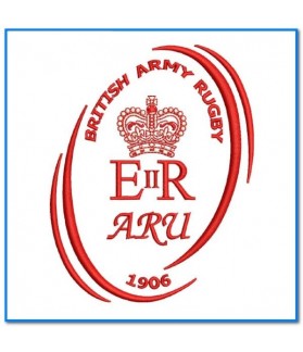 British Army Rugby Union IRON PATCH