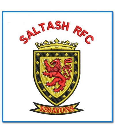 Saltash Rugby Football toppa RICAMATA