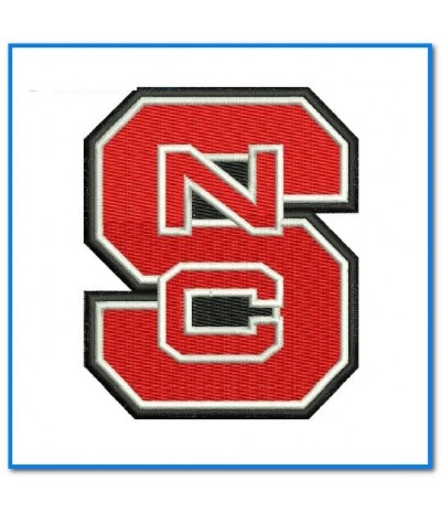 North Carolina State University Athletic Parche bordado