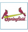 Springfield Cardinals Baseball remendo bordado