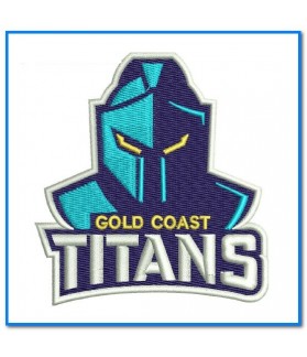 Gold Coast Titans Rugby IRON PATCH