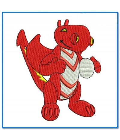 St George Dragons NRL PATCH BRODE