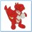 St George Dragons NRL PATCH BRODE