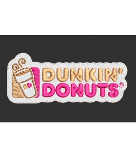 PATCH BRODE Dunkin Donuts