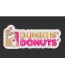 Parche bordado Dunkin Donuts
