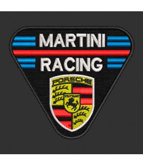Embroidered patch MARTINI RACING