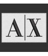 GIORGIO Armani Exchange IRON PATCH