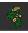 Coastal Carolina FOOTBALL remendo BORDADO