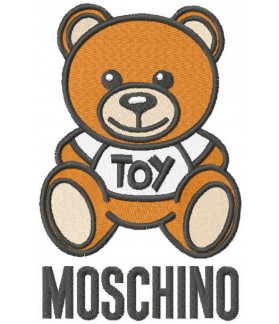 Remendo bordado LOVE MOSCHINO