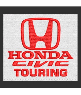 Embroidered Patch HONDA CIVIC