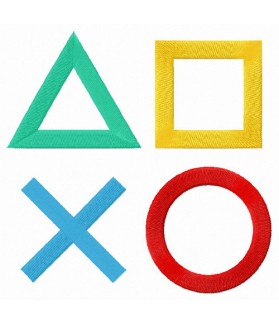 PlayStation Parche bordado