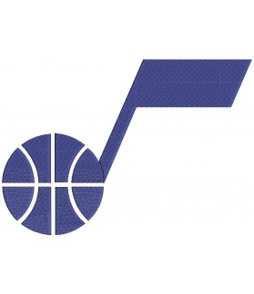 UTAH Basketball PATCH BRODE