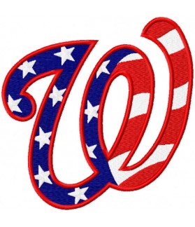 Washington Nationals USA Embroidered patch