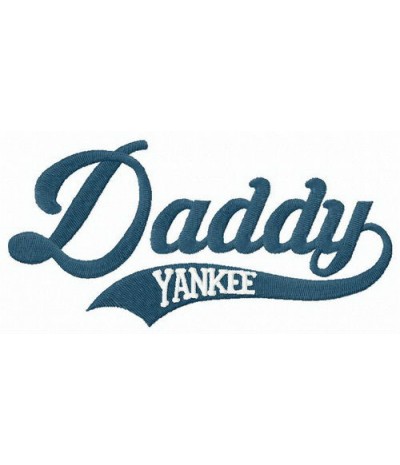 Daddy yankee Embroidered patch
