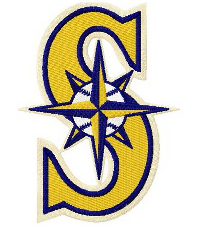Seattle Mariners cap Embroidered patch