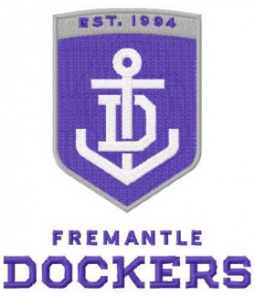 Fremantle Dockers GESTICKTER PATCH