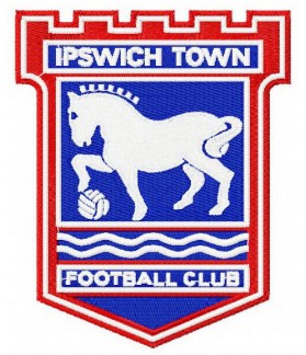 Ipswich Town FC Patch bordado