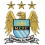 Manchester City Football Iron patch
