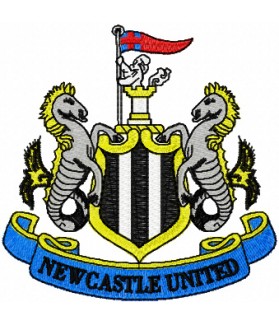 Newcastle United Football Embroidered Patch