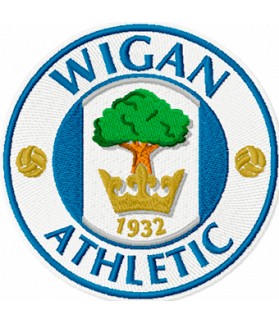 Wigan Athletic Embroidered Patch