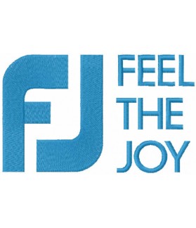 Feel the joy Embroidered patch