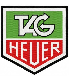 Iron patch Tag Heuer