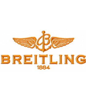 Breitling watch Embroidered Patch