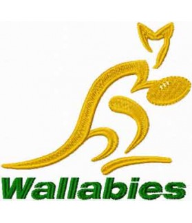 Qantas Wallabies Embroidered Patch