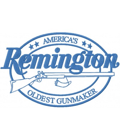 Remington logo Patch brode