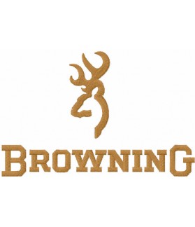 Browning logo Iron patch