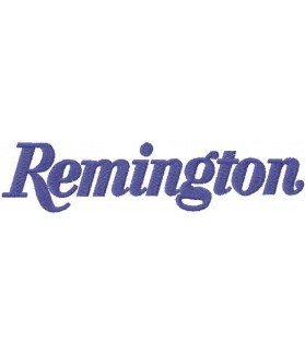 Remington logo Toppa Ricamata