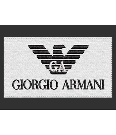 GIORGIO ARMANI Patch brodé