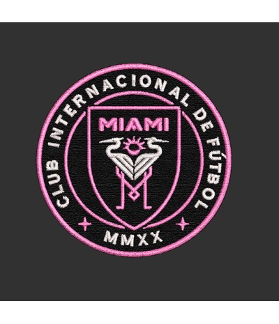 Inter Miami CF Soccer Club Parche bordado