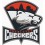 Charlotte Checkers Primary HOCKEY toppa ricamata