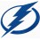 Tampa Bay Lightning TOPPA RICAMATA