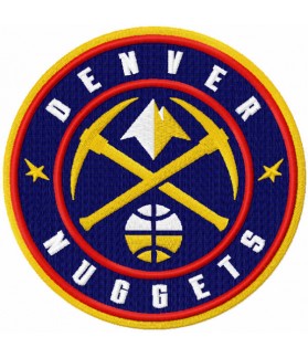 Denver Nuggets Parche bordado
