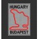 Embroidered patch FORMULA 1 CIRCUITO HUNGARY