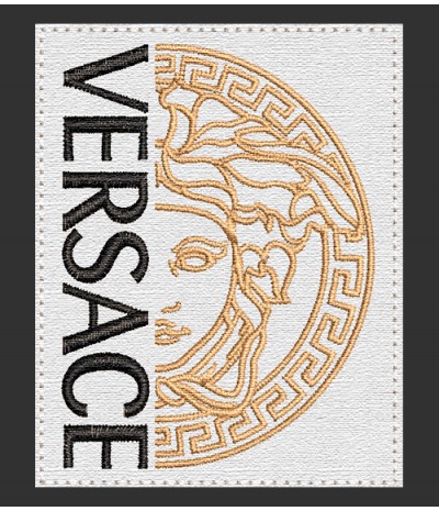 VERSACE Remendo bordado