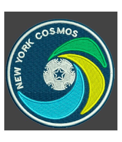 New York Cosmos Football GESTICKTER PATCH