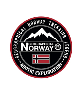 GEOGRAPHICAL NORWAY Parche bordado