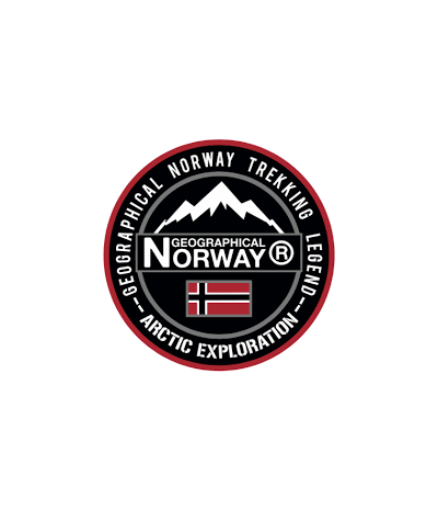 GEOGRAPHICAL NORWAY Parche bordado