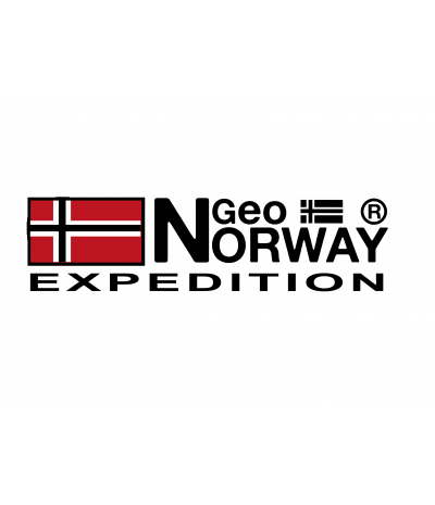 GEOGRAPHICAL NORWAY Remendo bordado