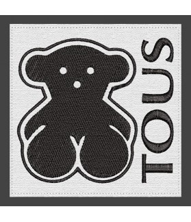 TOUS Gestickter patch