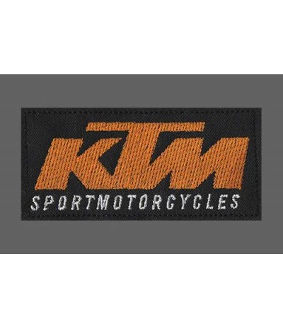TOPPA RICAMATA KTM LOGO