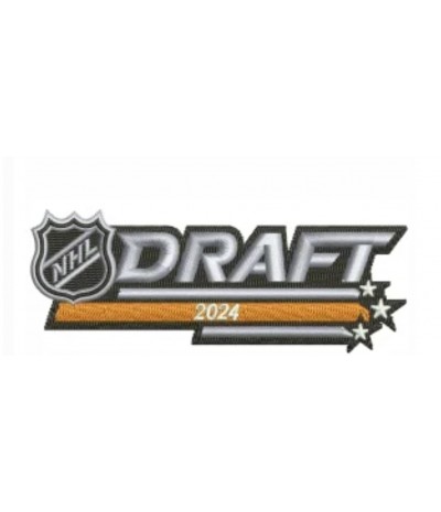 NHL Draft Logo Patch brodé